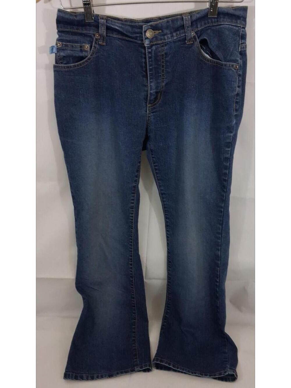 DUPLEX Women's  Faded Blue Jeans by TYTE Size 6P Inseam 26"